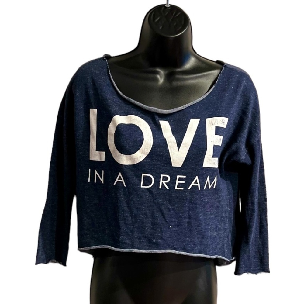 Love In A Dream Mid Sleeve Crop Top